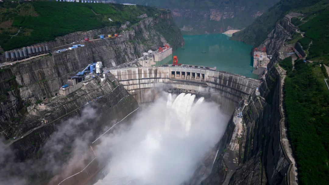 溪洛渡水電站累計發電量突破6000億千瓦時